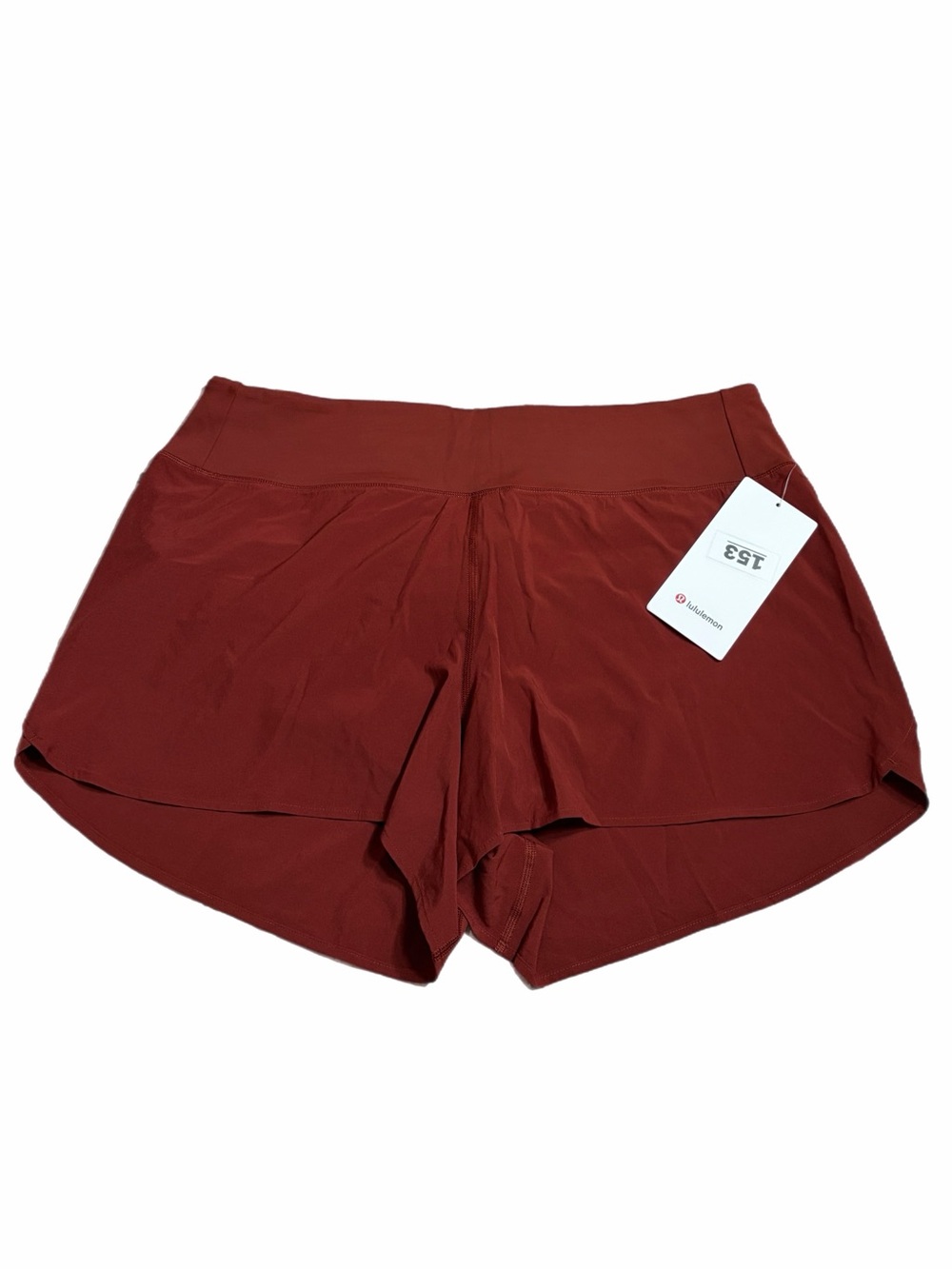 NWT Lululemon Speed Up High-Rise Short *4โ Updated Mesh Vent Cranberry Charm XL